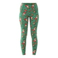 thumbnail image 5 of No Boundaries Holiday Printed Ankle Leggings, Women's and Women's Plus, 5 of 5