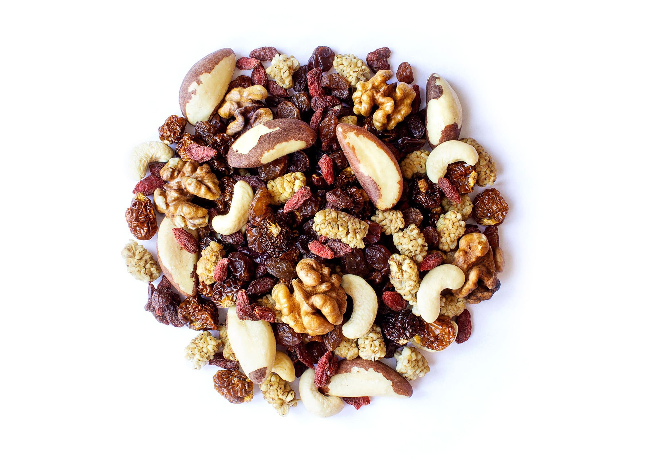 Organic Raw Super Nuts and Berries Trail Mix, 1 Pound — Non-GMO, Raw, Vegan — by Food to Live
