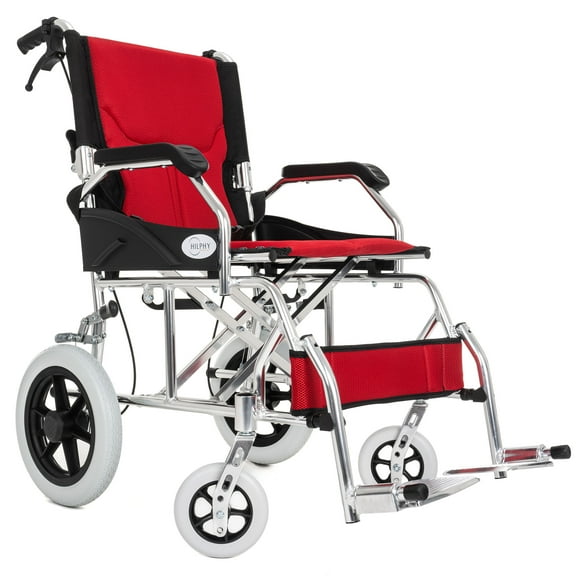 Silla de Ruedas De Traslado Uso Rudo Aluminio HILPHY MEDICAL ALUMINIO