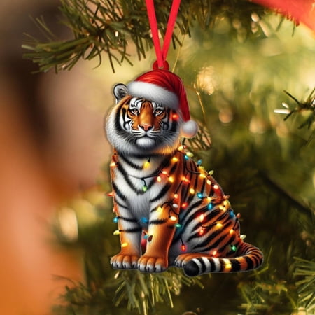 Christmas Ornament Adorable Dog Design Acrylic Perfect for Tree Decoration Festive Decor Ideal for Christmas Season/ Christmas Ornaments I