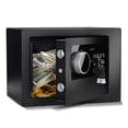 thumbnail image 1 of Digital Electronic Money Safe, Steel Security Lock Box with Keypad, Office Hotel Business Jewelry Gun Cash Safe, 0.23 Cubic Feet, 9.06" W x, 1 of 7