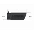 thumbnail image 4 of MBPR T5112BLK 3.5 Inch Exhaust Tip with Rolled Edge, Black, 4 of 4