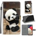 thumbnail image 4 of Cover Compatible Compatible Samsung Galaxy A02s Case Pattern Panda Pu Leather Card Holder Magnetic, 4 of 4