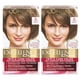 thumbnail image 1 of L'Oreal Paris Excellence Creme Color permanente para el cabello 6 marrón claro 100 por ciento gris tinte para el cabello paquete de 2, 1 of 5