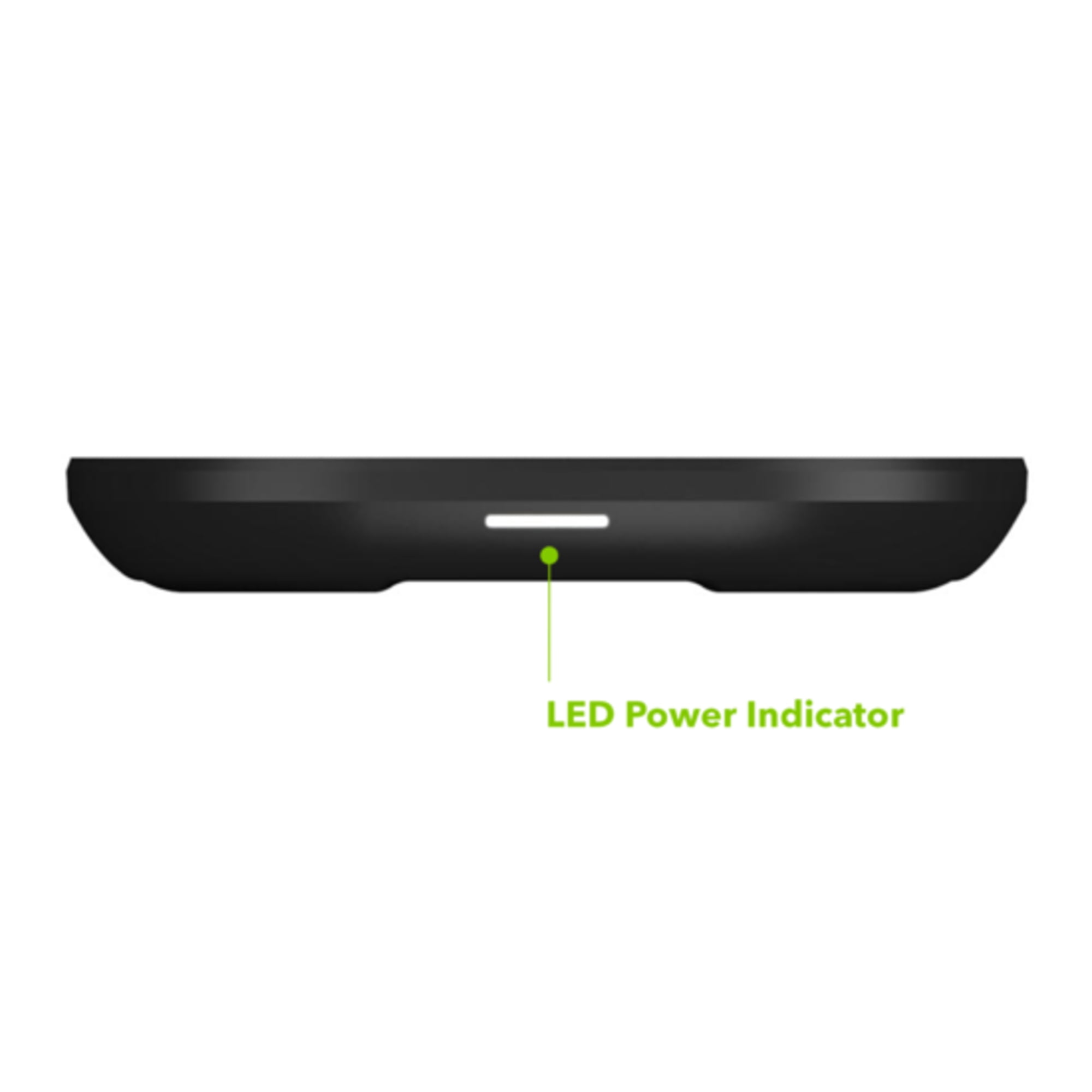 mophie Wireless Charging Pad 15W Wireless Charger with AC power adapter included -  Compatible with iPhone, Samsung Galaxy, Note, Pixel Devices - Black