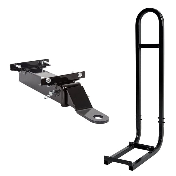 Golf Cart Rear Safety Seat Trailer Hitch + Grab Bar for EZGO Yamaha