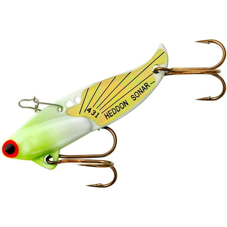 UPC: 0025436011062 | Heddon Sonar Flash 1/2 oz. Fishing Lure – Chartreuse