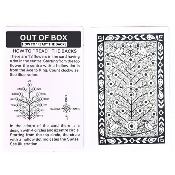 Out Of Box Magic Spy Playing Cards Secret Trick Password For Every Card Best For Flash Game, Teen Patti, Rummy, Paplu, Magic Shows_fb | Playing Cards Are Highly Durable & Long-Lasting