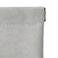 thumbnail image 3 of Pocket Cosmetic Bag Portable Cute Scratch Resistant PU Leather Travel Mini Makeup Storage Bag for Women Girl Grey Large size, 3 of 4