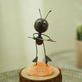 thumbnail image 3 of Resin Figurine Decorative Delicate Durable Playing Guitar Ant Decor, 3 of 5