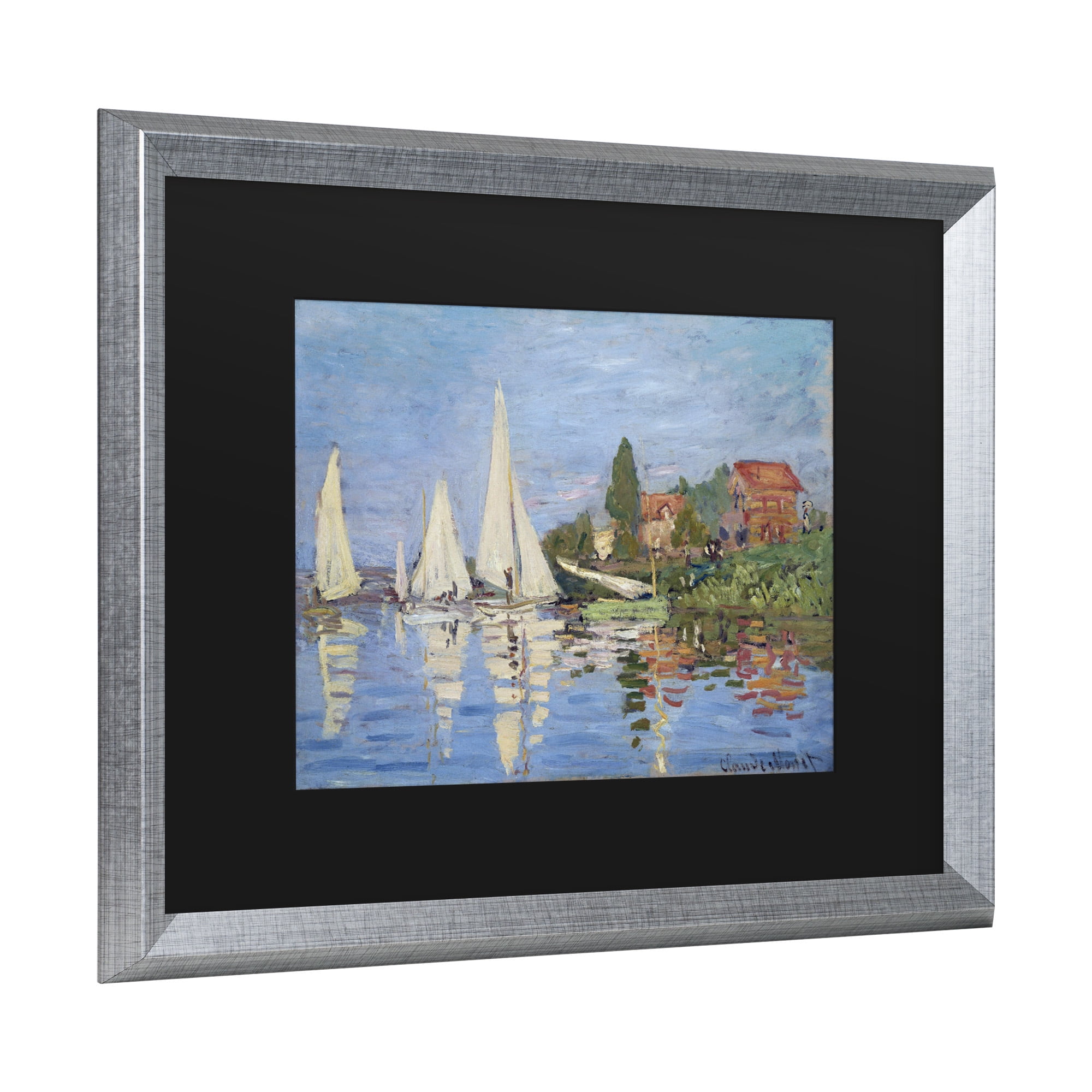 Trademark Fine Art 'Regatta at Argenteuil' Canvas Art by Claude Monet