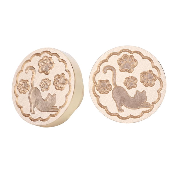 Sello Cera Retro Animal Cabeza Pintura Fuego para Invitaciones Boda (DW05)