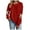 Red, variant on TTUHYWXI Christmas Sweatshirt for Women 2025 Christmas Light Long Sleeve Shirt Xmas Holiday Crewneck Pullover Tops (Beige, S)