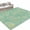 Aquamarine, Gold, Seafoam, variant on Round Rugs 5Ft, Ocean Conch Shell Round Area Rug Washable Indoor Throw Carpet, Coastal Seahorse Coral Bows Vintage Aqua Soft Non Slip Circle Rug for Cabinet Bathroom Home Decor Aesthetic