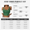 thumbnail image 6 of Lsque Milk Tea Printed Women'S Sports Bra, Compression, Moisture Wicking, High-Impact Sports Bra For Women,Supportive sports bra-Large, 6 of 9