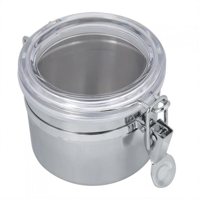 Recipiente para té, recipiente de acero inoxidable para café, recipiente para almacenar alimentos, recipiente para azúcar, funcionalidad versátil