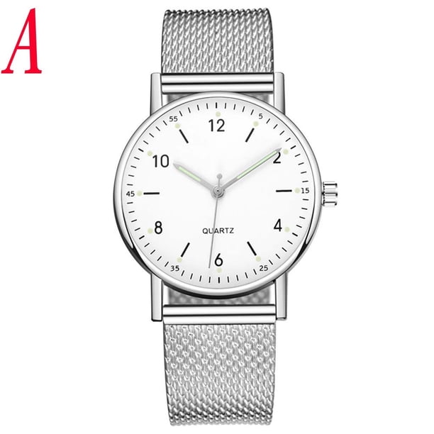 Reloj de cuarzo de gama alta para mujer Reloj de ocio con esfera luminosa de acero inoxidable Wmkox8yii gfajkfgbkjabf34