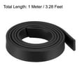 thumbnail image 2 of Unique Bargains Solid Rectangle Rubber Seal Strip 5mm Wide 3mm Thick 1 Meter Long Black, 15mm x 3mm x 1m, 2 of 5
