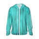 thumbnail image 1 of Fotbe Turquoise Wooden2 Chaqueta con Protección Solar UPF 50+ para Hombre y Mujer, Camisa con Capucha y Bolsillos-Small, 1 of 7