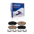 thumbnail image 6 of Detroit Axle - 10pc Brake Kit for 1993-1995 Honda Civic, 1994-2001 Acura Integra, Disc Brake Rotors Ceramic Brakes Pads w/Hardware Replacement: 10.32'' inch Front and 9.41 inch Rear Rotor, 6 of 9