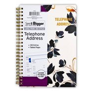 Large Print Address, Email & Password Book - Walmart.com