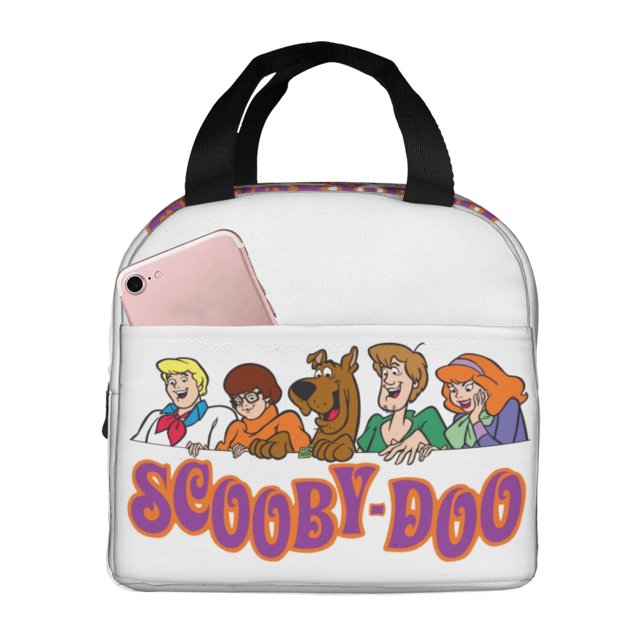 Bolsa de almuerzo Scooby Doo, linda bolsa de almuerzo con aislamiento, contenedor de almuerzo reutilizable, bolsa de almuerzo térmica, bolsa de mano para picnic, viajes al aire libre