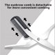 thumbnail image 4 of Eyebrow Scissors with Comb, Black Eyebrow Trimmer Scissors, Stainless Steel Eyebrow Trimmer Eyelash Comb Eyebrow Comb Small Eyebrow Grooming Beauty Tool for Men Women, 4 of 5