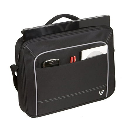 V7 CCV1 16" Vantage Front Loader Laptop Case, Black