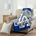 thumbnail image 3 of The Northwest Group  Los Angeles Dodgers 46" x 60" Dimensional Micro Raschel Plush Throw Blanket, 3 of 5