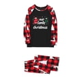 thumbnail image 6 of Odeerbi Christmas Pajamas for Family Holiday Long Sleeve Family Christmas Pajamas Matching Sets Dad Casual Printed Top Pants Outfits Loungewear Two-Piece Sleepwear Xmas PJs Set Red, 6 of 6