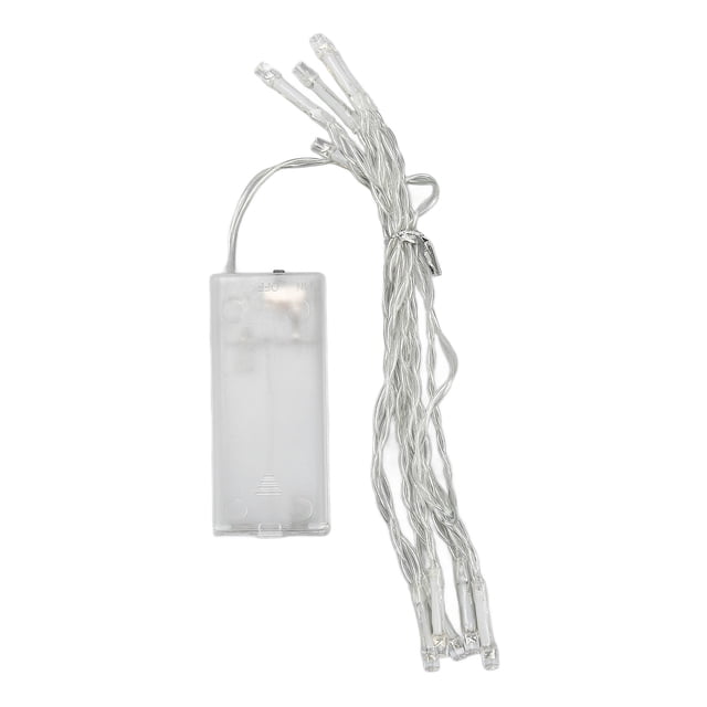 Cadena de luces LED para interiores y exteriores, para Navidad, patio y jardín, multicolor, 1,5 m