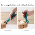 thumbnail image 4 of Hot Plate Gripper Clips Multifunction Portable Prevent Slip Anti Scald Bowl Dish Clip Tongs for Kitchen Camping Green, 4 of 4