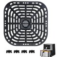 thumbnail image 4 of WE-POLUJ 6 Quart Air Fryer Oven Nontoxic Stainless Steel Grill Plate For Multiple Foods, 4 of 10