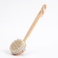 thumbnail image 5 of Dry Body Brush Set - Great for Cellulite, Lymphatic Drainage & Skin Exfoliator - Natural Bristle Spa Kit - Long Handle Back Brush, 5 of 5