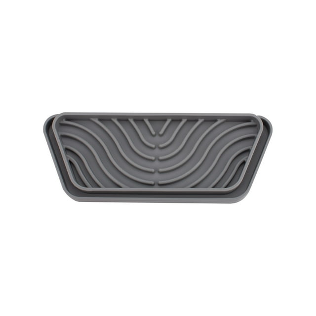 Cadeaux de la Fête des Pères Kcavykas Outils, Décoration, Outeers, Plateau de Récupération d'Égouttement pour Réfrigérateur, Mini Plateau d'Égouttement pour Réfrigérateur Protège le Bac Distributeur de Glace et d'Eau, Tapis d'Eau pour Déversements, Accumulation et Éclaboussures d'Eau
