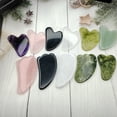 thumbnail image 2 of Rodillo de jade para raspar los ojos y la cara, dispositivo de belleza de jade de doble cabezal, masajeador de raspado de cristales en polvo, 2 of 6