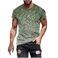 thumbnail image 1 of Camisetas de Manga Corta para Hombre Imprimir Deportes de Manga Corta Cuello Redondo Blusa Algodón Poliéster, Nueva Moda Casual Camiseta para Hombres, 1 of 5
