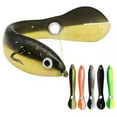 thumbnail image 2 of 2PC Soft Lure Plastic Lures 10cm/6g Bionic Fishing Material Outdoor Fake Professional Design, 2 of 8