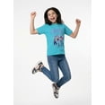 thumbnail image 5 of KPop Demon Hunters, Girls' & Big Girls' Graphic T-Shirt, Huntrix Trio Shine, Sizes 4-16, 5 of 5