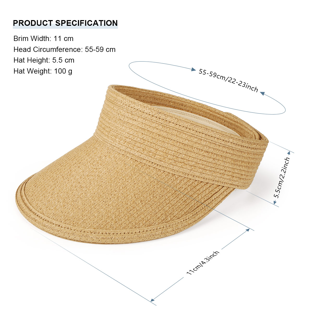 vbnergoie Bucket Hats Soild Summer Travel Beach Sun Hat Cap Unisex Padres  Visor Ponytail Sun Hat 