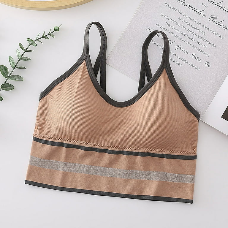 VerPetridure Wireless Bras for Women Summer Crop Top Sexy Women