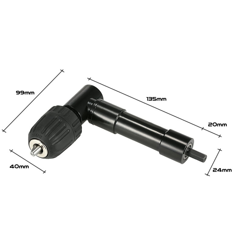 Anself 0.8 10mm Right Angle Bend Extension 90 Degree Professional