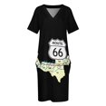 thumbnail image 4 of Vestido de bolsillo suelto, vestidos de noche para mujer, vestidos de baile, vestido largo para mujer, falda de verano, 4 of 7