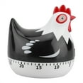 thumbnail image 1 of BuyWeek Minuteries De Cuisine Numériques Motif De Poulet Compte à Rebours Minuterie De Cuisine Minuterie Visuelle pour la Cuisine en Classe Fitness Cuisson Étudier Enseignement(Noir), 1 of 14