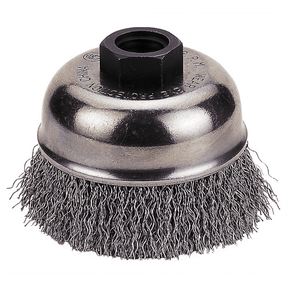 Firepower 1423-3158 Crimp-Type Wire Cup Brush, 4" Diameter