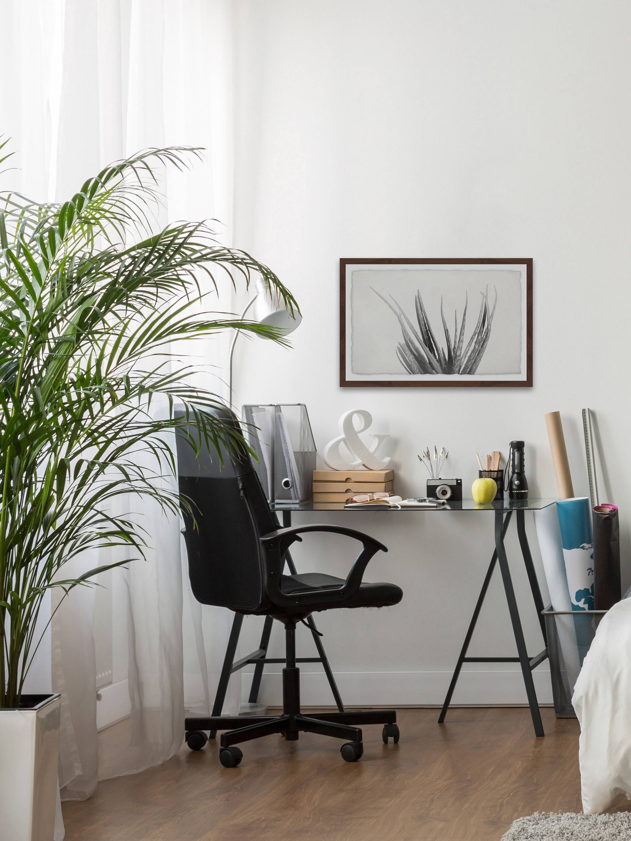 Thin Stems Framed Painting Print