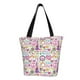 thumbnail image 1 of Balery Peace Love and Dove Flower Power Bolsa de Hombro con Diseño, Bolsa Grande y Duradera, Bolsa Versátil para Compras, 1 of 6