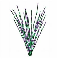 Holiday Bright Lights 266676 Halloween Burst LED Light, Purple & Green