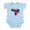 Sky Blue, variant on CafePress - Cool Venezuela Infant Bodysuit - Baby Light Bodysuit, Size Newborn - 24 Months