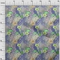 thumbnail image 3 of oneOone Polyester Spandex Purple Fabric Tropical Flamingo Craft Projects Decor Fabric Printed By The Yard 56 Inch Wide, 3 of 4